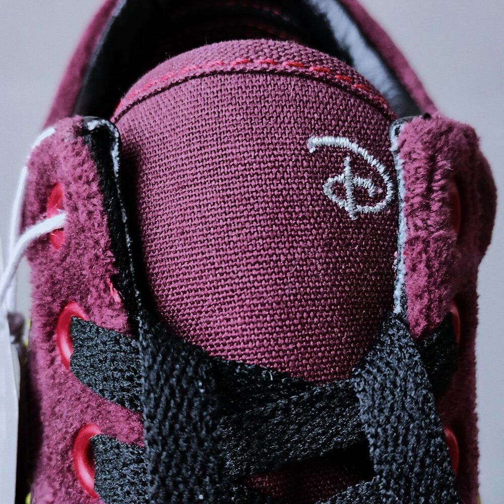 Vans Women's Vans x Disney Old Skool Stackform 'Poison Apple' in Mahogany Velvet - Picture 13 of 16